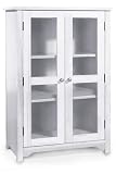 Oxford 24w 3 shelf Bookcase With Glass Doors