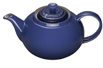 Le Creuset Stoneware Classic Teapot, Graded Blue, 1.3 Litre