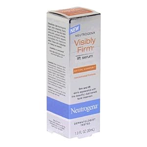 Neutrogena Visibly Firm Lift Serum, Active Copper, 1 fl oz (30 ml)