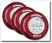 Sylvania Dot-It Self-Adhesive Bright White LED Light, Red, 3-PACK