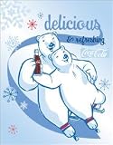 Tin Sign Coke - Polar Bears