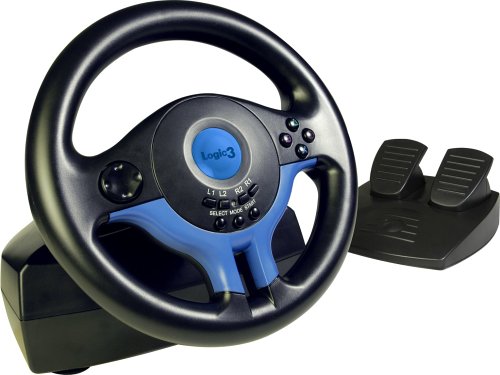 PS2 - TopDrive GT1 Lenkrad PS2 - TopDrive GT1 Lenkrad