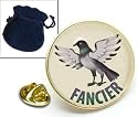 "Racing Pigeon" Lapel Pin Badge