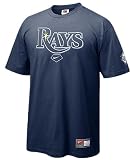 Tampa Bay Rays Cross Bar Synthetic Shorts - Small