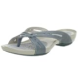 Clarks Womens Thunder Perf Thong Sandal,Blue,7 M