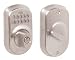 Schlage BE365VPLY626 Plymouth Keypad Deadbolt, Satin Chrome