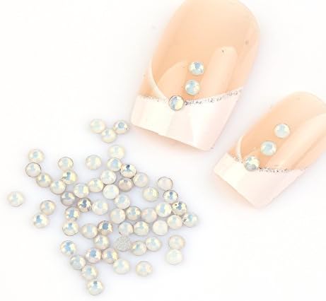 100 Pcs one Pack High Quality Factory Price Acrylic Rhinestones Round Flatback Brilliant 1.8mm