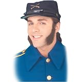 Mutton Chops Side Burns Brown