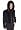Hooded Zippered Sculptured Jacket - 20