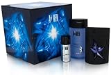 Angel Men by Thierry Mugler for Men 3 Piece Set Includes: 1.7 oz Eau de Toilette Spray Rubber Flask + 3.5 oz Hair & Body Shampoo + 0.7 oz Deodorant Stick Alcohol Free