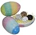 Gourmet Food : 12 Handmade Belgian Chocolate Truffles In Ceramic Easter Egg