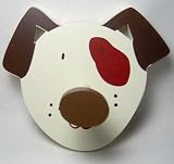 Wall Hook Puppy Dog Head Childs Room Decor