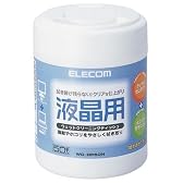 ELECOM 液晶用ウェットクリーニングティッシュ50枚入り WC-DP50N
