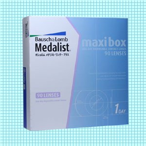 メダリストワンデープラスMAXIBOX/1日タイプ/BC 8.6/POWER-4.25
