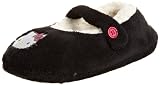 Hello Kitty Juniors Embroidered Solid Fuzzy Babba Slipper Socks, Black, Small/Medium 4176T6LWPdL. SL160 Hello Kitty Juniors Embroidered Solid Fuzzy Babba Slipper Socks, Black, Small/Medium