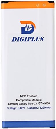 Samsung Glaxy Note 4 Battery - Digiplus Note 4 Replacement Battery  3220mAh Li-Ion  for SM-N9100 with NFC Chip and Google Wallet Capable