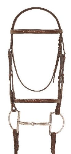 CamelotGold Fancy Raised Bridle w/ Laced Reins