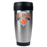 New York Knicks NBA Stainless Steel Travel Tumbler -Primary Logo