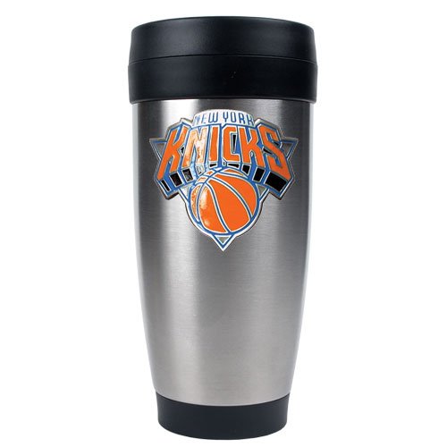 New York Knicks NBA Stainless Steel Travel Tumbler -Primary Logo