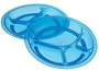 Gerber Graduates BPA Free 2 Pack Divide N' Dine Plate, Colors May Vary