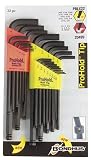 Bondhus 20499 Balldriver« ProHold? L-wrench Double Pack, 74937 (.050-3/8-Inch) & 74999 (1.5-10mm)