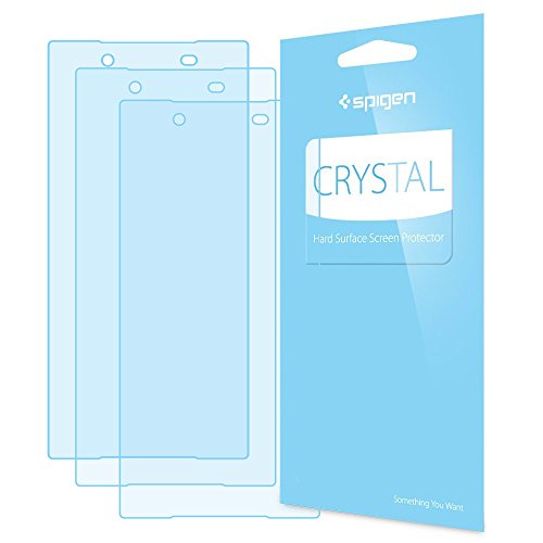 Sony Xperia Z3 Screen Protector, Spigen [Full HD] Sony Xperia Z3 Screen Protector Clear **NEW** [Crystal] [CR] JAPANESE BASE PET FILM High Definition (HD) Premium Ultra Clear Front Screen Protector for Sony Xperia Z3 (2014) - CR (SGP11249)
