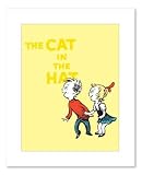Dr. Seuss Cat in the Hat Sally and I Petite Yellow Print 5