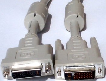 Electronics: 6' DVI DUAL LINK EXT. CABLE M/F