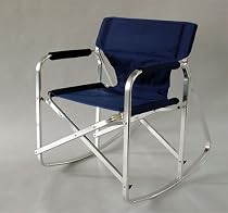 "Tuscany" Deluxe Aluminum Folding Rocking Chair