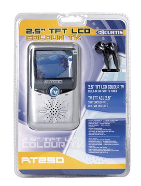 Curtis RT250 - 2.5 LCD TV - handheld Curtis RT250 - 2.5 LCD TV - handheld