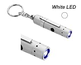 V1 Power Lenser LED keyring clip torch in gift box - white led