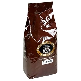 Jeremiah's Pick Coffee Espresso, Whole Bean, 5-Pound Bag