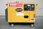 New Newton 6000 Watt Silent Enclosure Diesel Generator 120/240v - Key Start