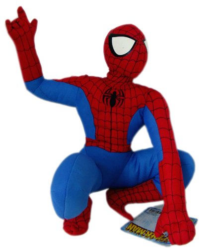 4176c2IqDML Marvel Spiderman 12 inch plush   stuffed spiderman doll