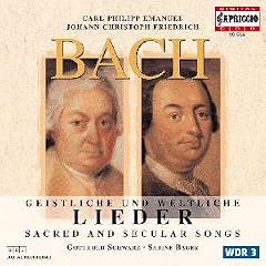C. P. E. Bach & J. Ch. F. Bach: Sacred and Secular Songs