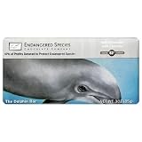 Endangered Species Dolphin Bar, Milk Chocolate with Cherries, 3-Ounce Bars (Pack of 12)