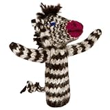 Organic Zebra Finger Puppet