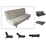 ONE NEW CONTEMPORARY CARESOFT SOFA BED, #3565, IVORY