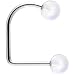16 Gauge Clear Acrylic Ball Lippy Loop Labret