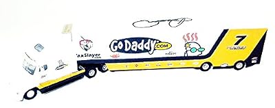 AUTOGRAPHED 2011 Danica Patrick #7 GoDaddy Racing Team (Jr Motorsports) Signed Lionel 1/64 NASCAR Diecast Hauler / Transporter Truck with COA (#471 of only 700 produced!)