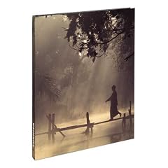 Monk on Bridge: Blank Book large