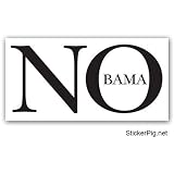 Ten Pack of NObama bumper stickers