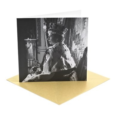 Queen Elizabeth II Coronation Greeting Card