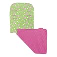 Maclaren Seat Liner, Snowballs Pea Green/Carmine Rose