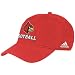 adidas Louisville Cardinals Red Football Slouch Hat