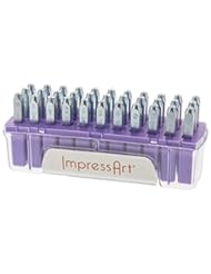 Art and Craft Supply: ImpressArt Lollipop Uppercase Letter Metal Stamp Set - ImpressArt