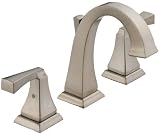 Delta 3551LF SS Dryden Two Handle Widespread Lavatory Faucet Stainless Delta 3551LF SS Dryden Two Handle Widespread Lavatory Faucet Stainless