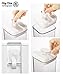 Felli Flip Tite Acrylic Food Storage Rectangular Canister, 149 oz.