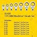 image and picture of Stanley 7 Pc. Metric Ratcheting Wrench Heads