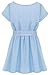 ACHICGIRL Women's Flattering A Line Solid Printed Skater Dress